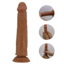 PRETTY LOVE - SHARIFE 10"(254mm) Sliding Skin Series TPR, Suction base Bendable PRETTY LOVE - SHARIFE 10"(254mm) Sliding Skin Series TPR, Suction base Bendable
