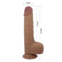 PRETTY LOVE - Tommy 8,9'' Light Brown, 3 vibration functions 3 thrusting settings Suction base Wireless remote control PRETTY LOVE - Tommy 8,9'' Light Brown, 3 vibration functions 3 thrusting settings Suction base Wireless remote control