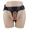 BAILE- Ultra Passionate Harness Realdeal Penis 6.2'' Brown BAILE- Ultra Passionate Harness Realdeal Penis 6.2'' Brown