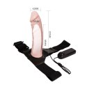 BAILE - Vibrating Hollow Strap-on - Multispeed BAILE - Vibrating Hollow Strap-on - Multispeed