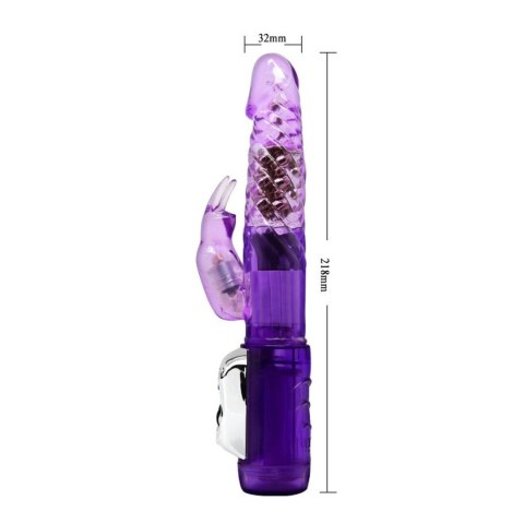 Multi-speed Vibration and Rotation whit pearls, Purple Multi-speed Vibration and Rotation whit pearls, Purple