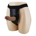 PRETTY LOVE - HARNESS BRIEFS- Houston Strap-On 6,8'' Dildo PRETTY LOVE - HARNESS BRIEFS- Houston Strap-On 6,8'' Dildo