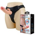 PRETTY LOVE - Mavis Flesh, Universal Strap-On Harness, Dildo 7.4'' TPR PRETTY LOVE - Mavis Flesh, Universal Strap-On Harness, Dildo 7.4'' TPR