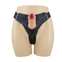 PRETTY LOVE - Mavis Flesh, Universal Strap-On Harness, Dildo 7.4'' TPR PRETTY LOVE - Mavis Flesh, Universal Strap-On Harness, Dildo 7.4'' TPR