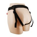 PRETTY LOVE - Mavis Flesh, Universal Strap-On Harness, Dildo 7.4'' TPR PRETTY LOVE - Mavis Flesh, Universal Strap-On Harness, Dildo 7.4'' TPR