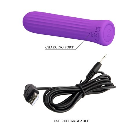 PRETTY LOVE - Blanche Dark Purple, 12 vibration functions Memory function PRETTY LOVE - Blanche Dark Purple, 12 vibration functions Memory function