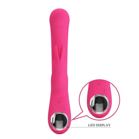 PRETTY LOVE - Lamar dark Pink, 10 vibration functions 9 speed levels PRETTY LOVE - Lamar dark Pink, 10 vibration functions 9 speed levels