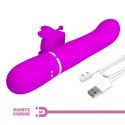Pretty Love Butterfly Clit Vibrator Pink Pretty Love Butterfly Clit Vibrator Pink