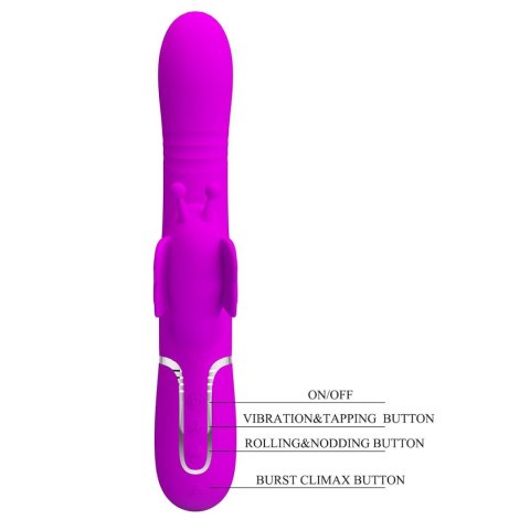 Pretty Love Butterfly Clit Vibrator Pink Pretty Love Butterfly Clit Vibrator Pink