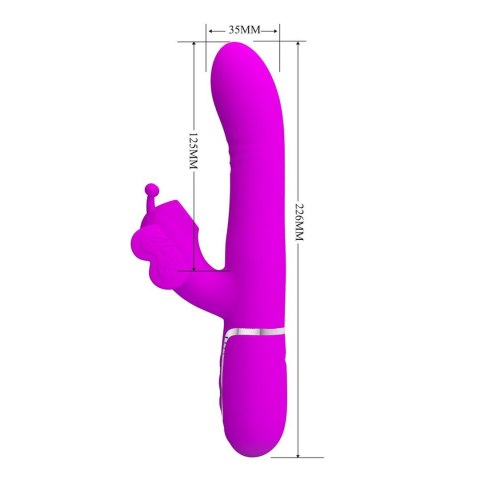 Pretty Love Butterfly Clit Vibrator Pink Pretty Love Butterfly Clit Vibrator Pink