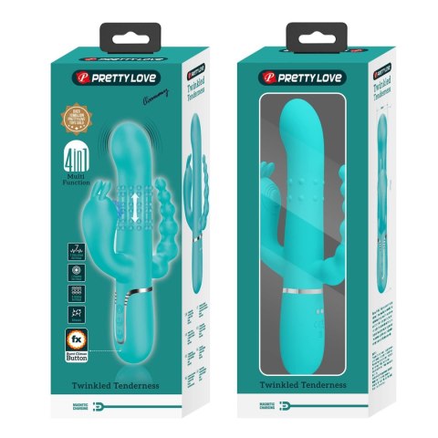 TWINKLED TENDERNESS, 7 thumping functions 7 vibration functions 4 rolling functions TWINKLED TENDERNESS, 7 thumping functions 7 vibration functions 4 rolling functions