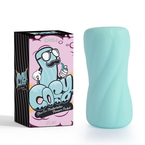 Blow Cox Masturbator Pleasure Pocket-Blue Blow Cox Masturbator Pleasure Pocket-Blue
