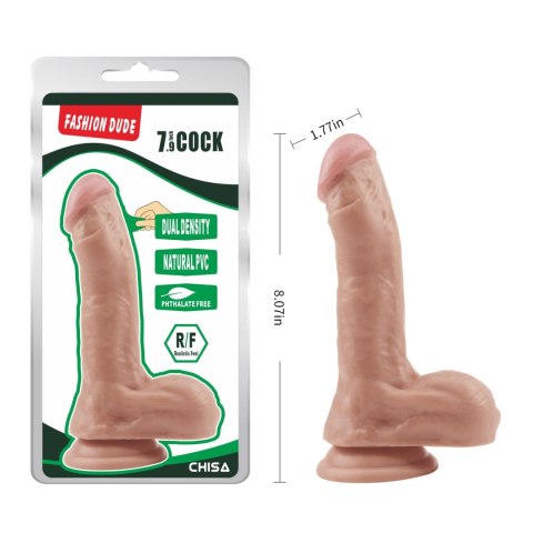 Fashion Dude- 7.9 Inch Cock-Flesh Fashion Dude- 7.9 Inch Cock-Flesh
