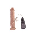 G-spot Beast Vibrator Dildo-Flesh G-spot Beast Vibrator Dildo-Flesh