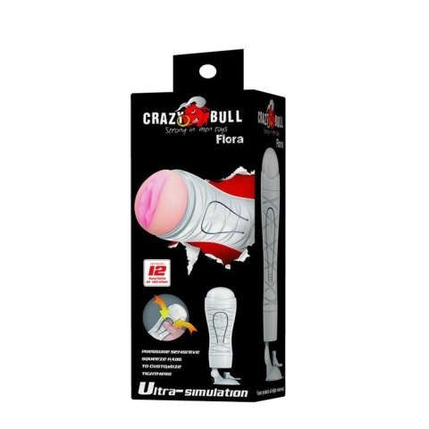 CRAZY BULL - FLORA Vibrating 12 functions CRAZY BULL - FLORA Vibrating 12 functions