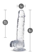 NATURALLY YOURS 6" CRYSTALLINE DILDO DIAMOND NATURALLY YOURS 6" CRYSTALLINE DILDO DIAMOND