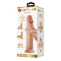 PRETTY LOVE - QUENTIN 7.2"(184mm) Sliding Skin Series TPR, Suction base Bendable PRETTY LOVE - QUENTIN 7.2"(184mm) Sliding Skin Series TPR, Suction base Bendable