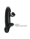 PRETTY LOVE - ROMANCE - VIBRATING PENIS SLEEVE BLACK PRETTY LOVE - ROMANCE - VIBRATING PENIS SLEEVE BLACK