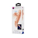 ROMANCE - Penis sleeve, TPE material,vibration, battery LR41*3, Flesh ROMANCE - Penis sleeve, TPE material,vibration, battery LR41*3, Flesh
