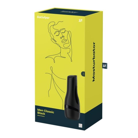 Masturbator - Satisfyer Men Classic (Black) Masturbator - Satisfyer Men Classic (Black)