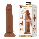 PRETTY LOVE - QUENTIN 7.2"(184mm) Sliding Skin Series TPR, Suction base Bendable PRETTY LOVE - QUENTIN 7.2"(184mm) Sliding Skin Series TPR, Suction base Bendable