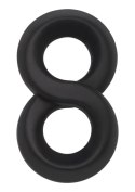 Soft Silicone Jock C-Ring Black Soft Silicone Jock C-Ring Black