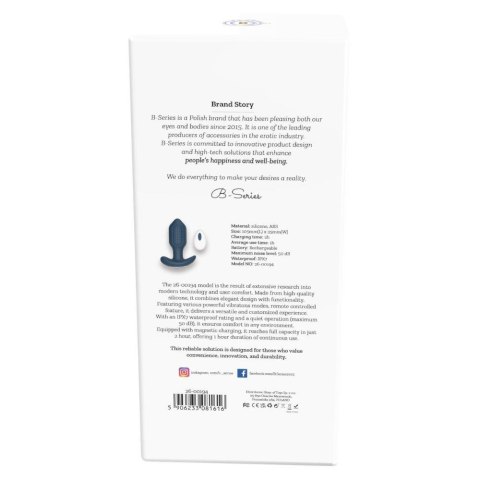 Victoria - Vibrating Anal Plug, remote control Victoria - Vibrating Anal Plug, remote control