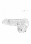 6"" / 15 cm Realistic Dildo With Balls - Transparent 6"" / 15 cm Realistic Dildo With Balls - Transparent