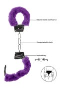 Beginner""s Handcuffs Furry - Purple Beginner""s Handcuffs Furry - Purple