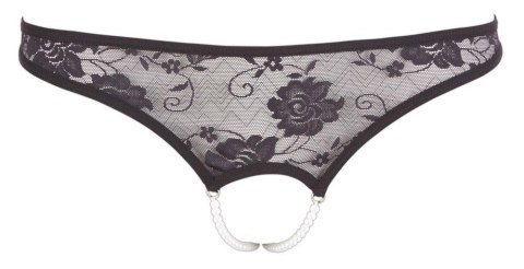 Lace String Pearls black L Lace String Pearls black L