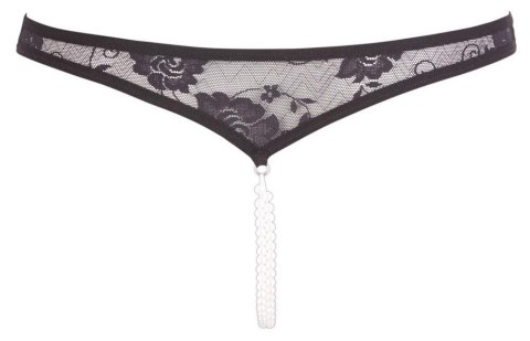Lace String Pearls black L Lace String Pearls black L