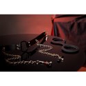 O-Ring Gag with Nipple Clamps O-Ring Gag with Nipple Clamps