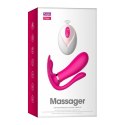 Remote wearable vibrator RED Remote wearable vibrator RED