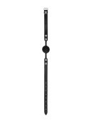 Silicone Ball Gag - with Adjustable Bonded Leather Straps Silicone Ball Gag - with Adjustable Bonded Leather Straps