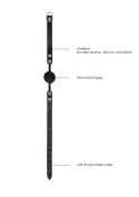 Silicone Ball Gag - with Adjustable Bonded Leather Straps Silicone Ball Gag - with Adjustable Bonded Leather Straps