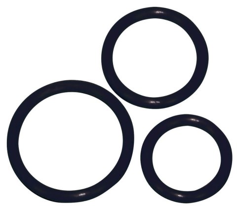 Silicone Cock Ring set 3 pcs Silicone Cock Ring set 3 pcs