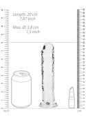 Straight Realistic Dildo with Suction Cup - 7'' / 18 Straight Realistic Dildo with Suction Cup - 7'' / 18