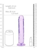Straight Realistic Dildo with Suction Cup - 8'' / 20 Straight Realistic Dildo with Suction Cup - 8'' / 20