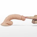 7.5"" Real Extreme Vibrating Dildo Flesh 7.5"" Real Extreme Vibrating Dildo Flesh