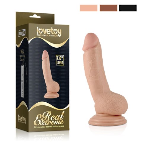 7"" Real Extreme Dildo Flesh 7"" Real Extreme Dildo Flesh