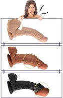 8.5"" Real Extreme Dildo Flesh 8.5"" Real Extreme Dildo Flesh