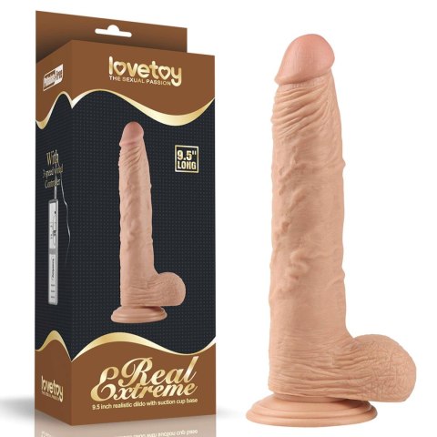 9.5'' Real Extreme Dildo Flesh 9.5'' Real Extreme Dildo Flesh