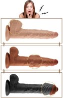 9.5'' Real Extreme Vibrating Dildo Flesh 9.5'' Real Extreme Vibrating Dildo Flesh
