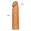 Add 1"" Pleasure X Tender Penis Sleeve Brown Add 1"" Pleasure X Tender Penis Sleeve Brown