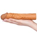 Add 2"" Pleasure X Tender Penis Sleeve Brown Add 2"" Pleasure X Tender Penis Sleeve Brown