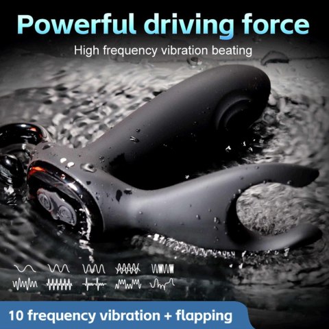 Dual tapping anal vibrator Dual tapping anal vibrator