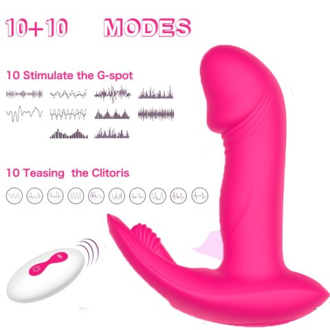 Flicking wearable vibrator Flicking wearable vibrator