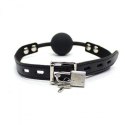 Knebel-Ball Gag + Block (nero) Knebel-Ball Gag + Block (nero)