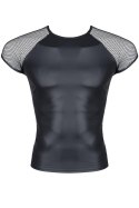 Męski t-shirt z wetlooka z rękawem z elastycznej siatki XL Męski t-shirt z wetlooka z rękawem z elastycznej siatki XL