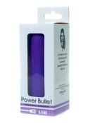 Power Bullet USB 10 functions Glossy Matte Purple Power Bullet USB 10 functions Glossy Matte Purple